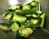 胡瓜の叩き塩昆布和え作り方1写真