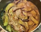 茄子&牛肉で煮麺作り方4写真
