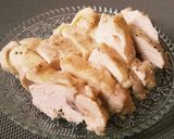 ◆レンジ調理♡しっとり鶏むね肉の蒸し鶏◆作り方3写真