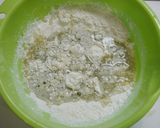簡単！ゼッポリーネ　青のりほうじ茶風味作り方1写真