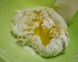 簡単！ゼッポリーネ　青のりほうじ茶風味作り方2写真