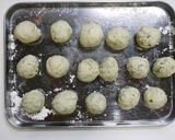 簡単！ゼッポリーネ　青のりほうじ茶風味作り方4写真