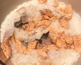骨なし鮭の切身で☆鮭バター炊き込みごはん作り方7写真
