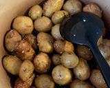 小芋のペペロンチーノ風作り方3写真