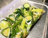 きゅうりとにんにくの芽のネギナムル作り方9写真
