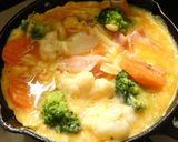 洋風野菜ミックスでオープンオムレツ作り方5写真