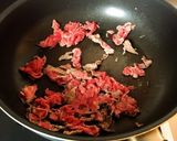 牛しょうが焼きトマト丼作り方1写真