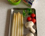 ホワイトアスパラガスのオーブン焼き作り方1写真