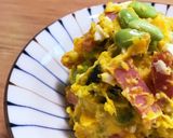 枝豆入りカボチャサラダ作り方4写真