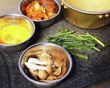 韓国風★キムチと玉子のスープ作り方1写真