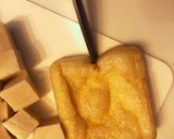 高野豆腐のしみジュワきんちゃく節約レシピ作り方1写真
