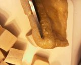 高野豆腐のしみジュワきんちゃく節約レシピ作り方2写真