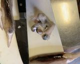 イカのアヒージョ（烏賊墨込）ザ・ココット作り方3写真