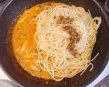 【簡単】ポルチーニ香るミートソースパスタ作り方7写真
