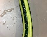 おろしきゅうりとタコのマリネ作り方1写真