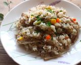m炊飯器DE簡単鶏ごぼうピラフ作り方5写真