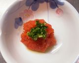 簡単！辛子明太子のごま油和え作り方3写真