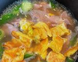 キューリとハム卵焼き海老の中華スープ作り方6写真