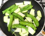 ししとうズッキーニちりめんじゃこ甘辛炒め作り方3写真