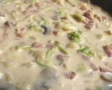 出汁醤油のクリームソースパスタ作り方11写真