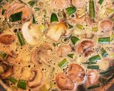 鶏ガラ出汁の和風カレースープ作り方3写真