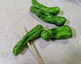 鶏肉とししとうの炒め物作り方1写真