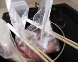 むね肉の茹で鶏　ダイエットしたい旦那用に作り方3写真