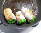 丸ごとピーマンの肉巻き作り方3写真