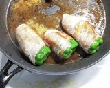 丸ごとピーマンの肉巻き作り方4写真