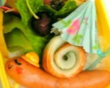 簡単！雨の日には可愛くカタツムリお弁当♪作り方1写真