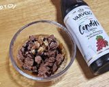 チョコアイスとナッツのバルサミコがけ作り方5写真
