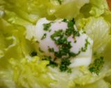 ヘルシー！レタスと温泉卵のパセリサラダ！作り方3写真