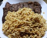 ステーキで温い冷やしスタミナサッポロ一番作り方13写真