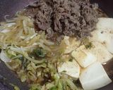 すき焼き風煮作り方4写真