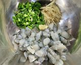 簡単!揚げない海老生姜春巻き★作り方1写真