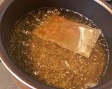 オクラと卵のとろとろ味噌汁作り方1写真