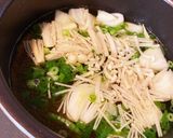 オクラと卵のとろとろ味噌汁作り方3写真