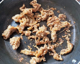 きのこと牛肉のオイスターソース炒め作り方7写真