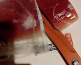 生ハムはキッチンバサミ使って作り方1写真