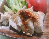 しっとり出来る蒸し鶏作り方7写真