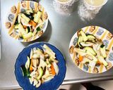根菜チクワ味噌炒煮味スペイン風味オムレツ作り方14写真