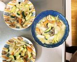 根菜チクワ味噌炒煮味スペイン風味オムレツ作り方17写真