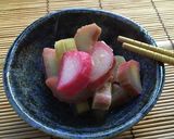 ルバーブで梅干し？作り方4写真