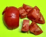 孫の為のシンプルサラダ作り方1写真