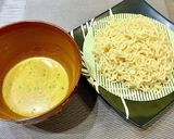 味噌バターミルクカレーつけ麺作り方3写真