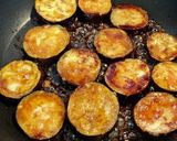 貧乏バンザイ！なすの照り焼き丼作り方3写真