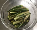 オクラの焼き浸し作り方3写真