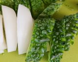 ゴーヤのカレー炒め作り方1写真