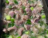 砂肝とたっぷりネギの和風おつまみ作り方4写真