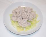 豚しゃぶとゆでキャベツのごまソースのせ作り方4写真